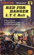 Book cover of Red For Danger - A History of Railway Accidents and Railway Safety by ROLT, L.T.C. 